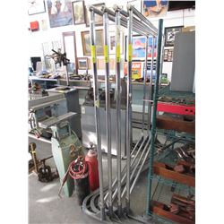 Used industrial clothing rack