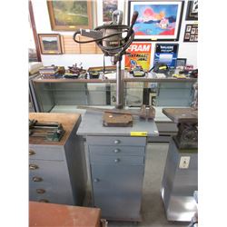 Used drill press on stand