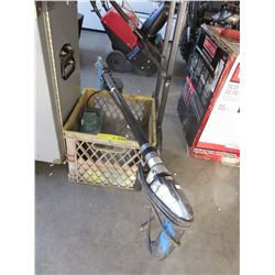 Used floor drill & other tools