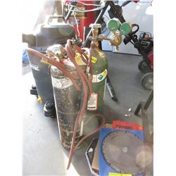 2 Used welding tanks
