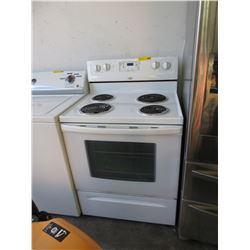 Used electric whirlpool stove