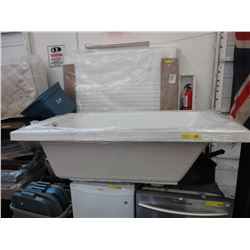 Use acrylic soaker tub