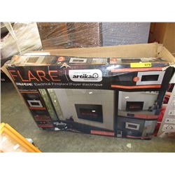 Electric fireplace - open box
