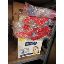New makeup remover wipes & bottle brushes