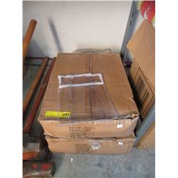2 Cases of new zippered plastic bags