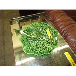 Portuguese Majolica serving dish