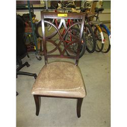 New - Dining chair with upholstered seat