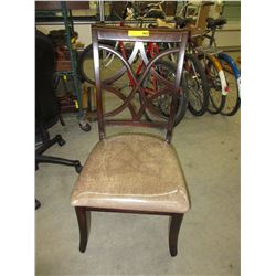 New - Dining chair with upholstered seat