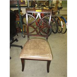 New - Dining chair with upholstered seat