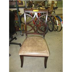 New - Dining chair with upholstered seat