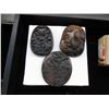 Image 1 : 3 Carved stone pendants
