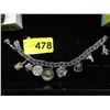 Image 1 : Sterling Silver Charm Bracelet