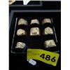 Image 1 : 8 Men's Brass Rings