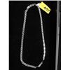 Image 1 : 23" Silver chain stamped .925