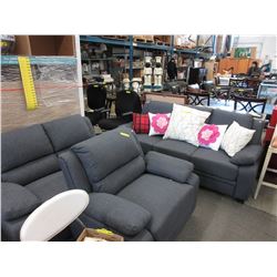New - Upholstered Sofa, loveseat & chair