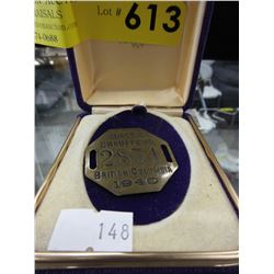 1940 "Class C Chauffeur" medallion
