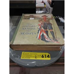 Vintage Boy Scout Annual & WC Fields puzzle