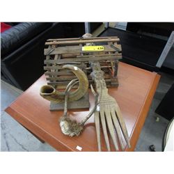 Ram's horn, antlers & more