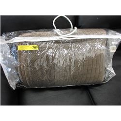 Brown comforter