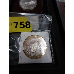 10 Dollar casino gaming token - Circus Circus