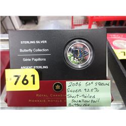 2006 Sterling Silver Canadian 50¢ colourized coin