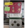 Image 1 : 3 Coin sets from various countries