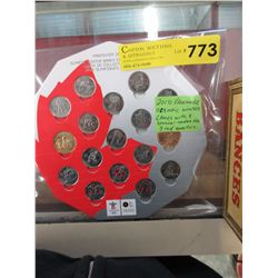 2010 Vancouver Olympic Winter games coin set
