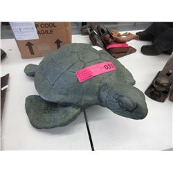 Concrete turtle statue