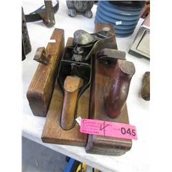 4 Vintage wood planers