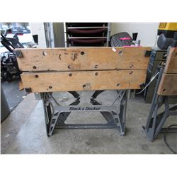 Black & Decker portable work bench
