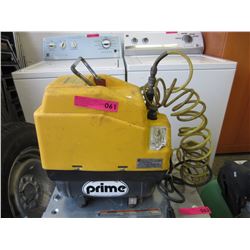 Small gas powered air compressor