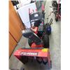 Image 1 : Gas powered snow thrower - used