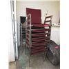 Image 1 : 8 Stackable chairs - used