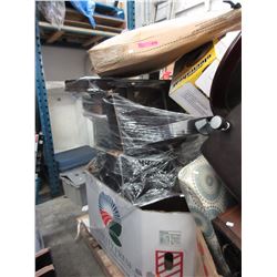 Skid of used & store returned items