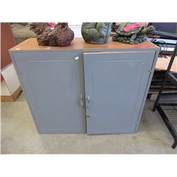 Wood tool cabinet - used