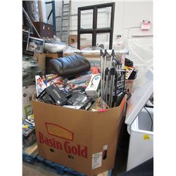 Skid of used & store returned goods
