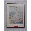 Image 1 : D. R. Rowak watercolor of a lighthouse