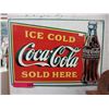 Image 1 : 1999 Coca Cola tin sign