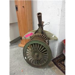 Antique seed thrasher