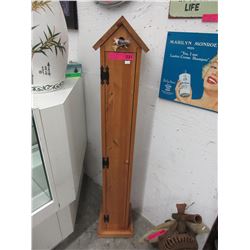 Pine CD/DVD cabinet