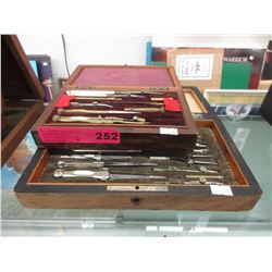 2 Vintage Geometry sets in original boxes