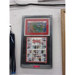 "Home Grown Hockey Heroes" framed memorabilia