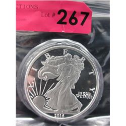 5 Troy Oz. -  2016 Walking Liberty Silver Round