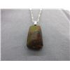 Image 1 : Free Form Ammolite Pendant/ Necklace set