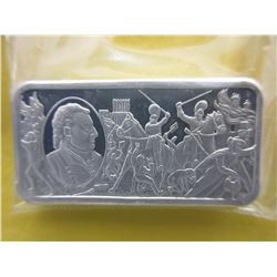 2.08 Troy Ounce .925 Silver Art Bar
