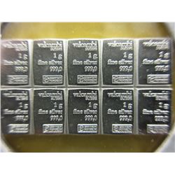Valcambi Suisse Mint Silver Investors Bar