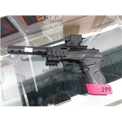 Crosman pellet gun with laser sight