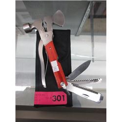 Multi purpose camping tool