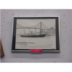 Noel Day lithograph of "Britannia"