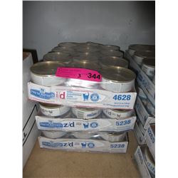 3 Cases of cat food